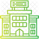 Hotel Building Business Icon
