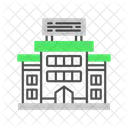 Hotel Building Business Icon