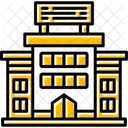 Hotel Building Business Icon