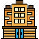 Hotel Building Business Icon