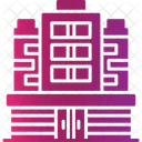 Hotel Building Business Icon