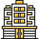 Hotel Building Business Icon