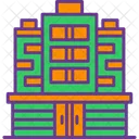 Hotel Building Business Icon