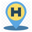 Hotel Location Map Icon