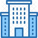 Hotel Architecture And City Hostel Icon
