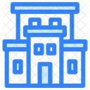 Hotel Room Building Icon