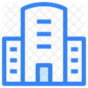 Hotel Room Building Icon