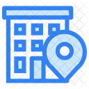 Hotel Room Building Icon