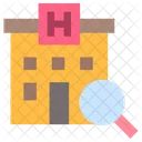 Hotel Room Building 아이콘