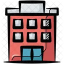 Hotel Building Travel Icon