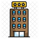 Hotel Building Travel Icon
