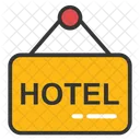 Hotel Sign Info Icon