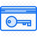 Hotel Key Card  Icon
