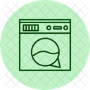 Hotel Laundry Service Icon