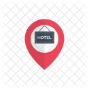 Map Location Hotel Icon