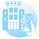 Hotel Location Map Pin Location Pointer Icon