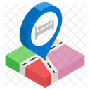 Hotel Location Map Pin Location Pointer Icon