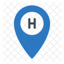Map Location Hotel Icon