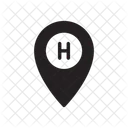 Hotel Location Map Icon