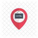 Map Location Hotel Icon