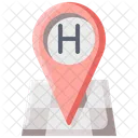 Hotel Location Pin Icon