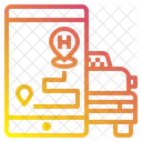 Smartphone Gps Map Icon