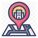 Hotel Location Location Map Icon