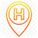 Hotel Placeholder Pin Pointer Gps Map Location Icon