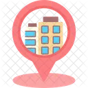 Hotel Location Business Gps Icon