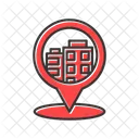 Hotel Location Business Gps Icon