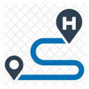 Hotel Location Direction Icon