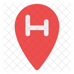 Hotel pin  Icon