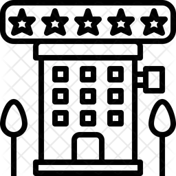 호텔 등급  아이콘