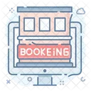 Hotel Reservation House Booking Villa Icon