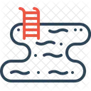 Hotel Restaurant Schwimmen Symbol
