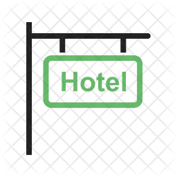 Hotelschild  Symbol