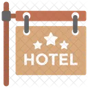 Hotel Schild Tafel Symbol