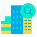 Find Hotel Search Hotel Find Building Icon