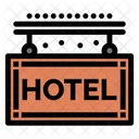 Hotel Sign  Icon