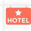 Hotel Sign Hanging Icon