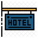 Hotel Sign Sign Rest Icon