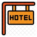 Hotel sign  Icon