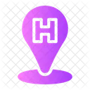 Hotel Sign Maps And Location Location Pin Icon
