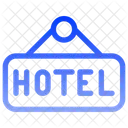 Hotel Sign  Icon