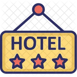 Hotel Signboard  Icon