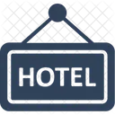 Hotel Sign Board Hanging Board Signboard Icon