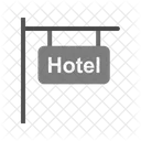 Signboard Hotel Sign Icon