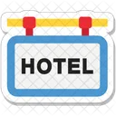 Hotel Sign Signboard Icon