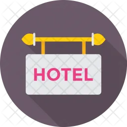 Hotel Signboard  Icon