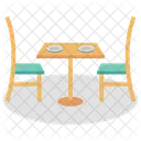 Hotel Table Out Door Table Dining Table Icon